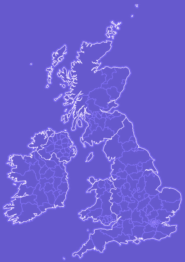 map-white-lines